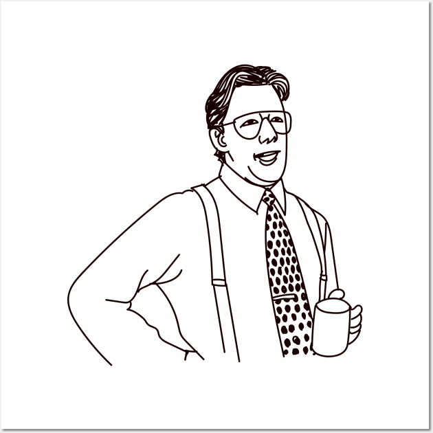 Office Space Bill Lumbergh Meme Wall Art by Meme Gifts